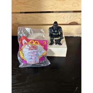 Lot of 2 McDonalds Happy Meal Animal Kingdom Gorilla & Baby #3 Figure toy 1998